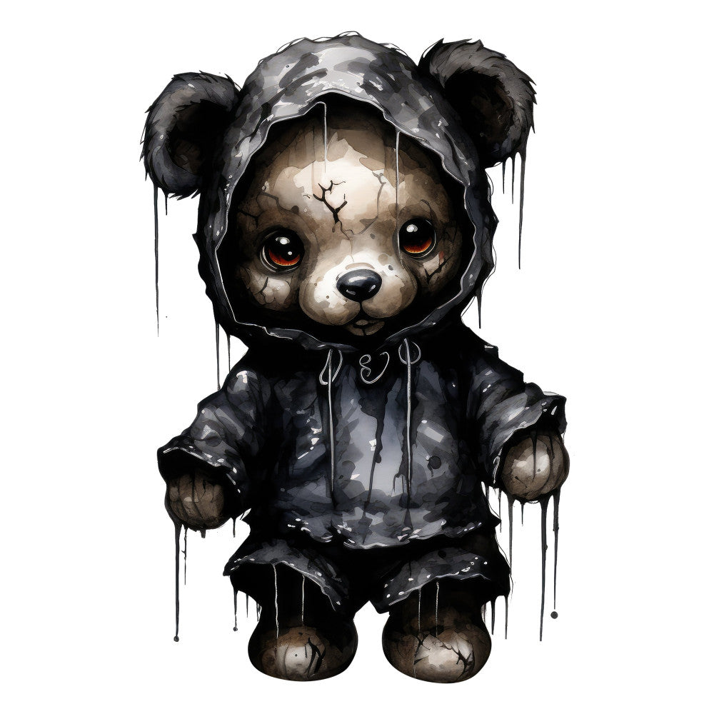 Horror Halloween Animal Fabric Panel 10