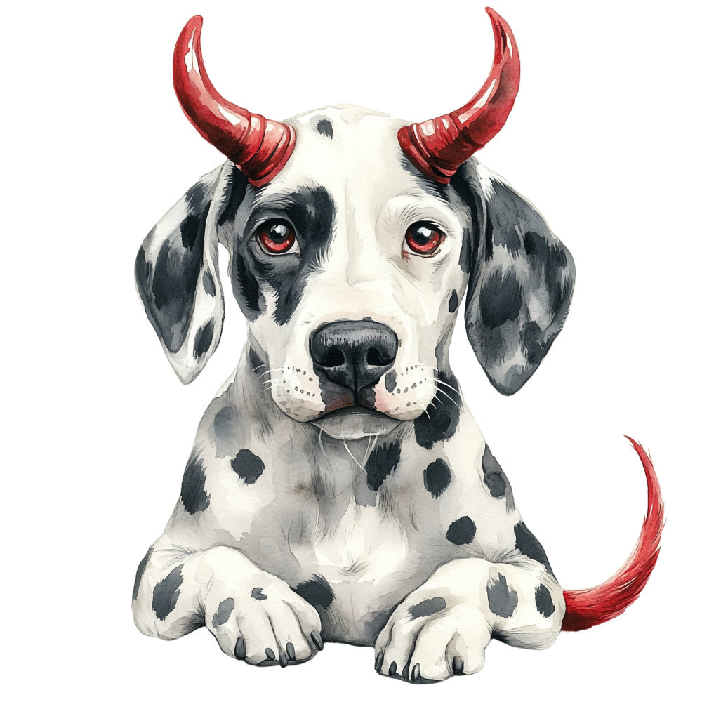 Halloween Dogs Fabric Panel 2