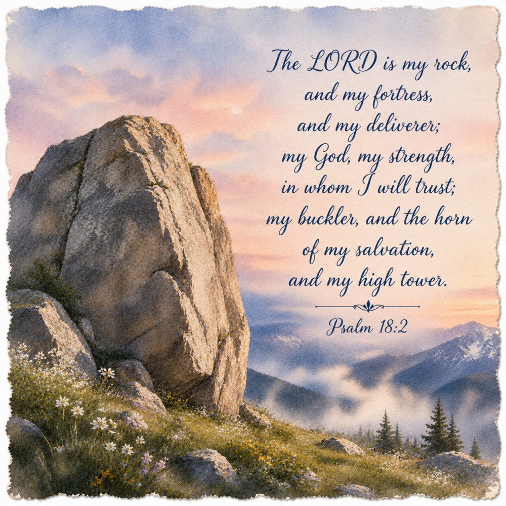Inspirational Verses Fabric Panel 95