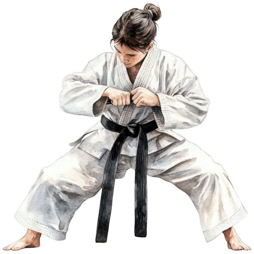 Karate Taekwondo Fabric Panel 9