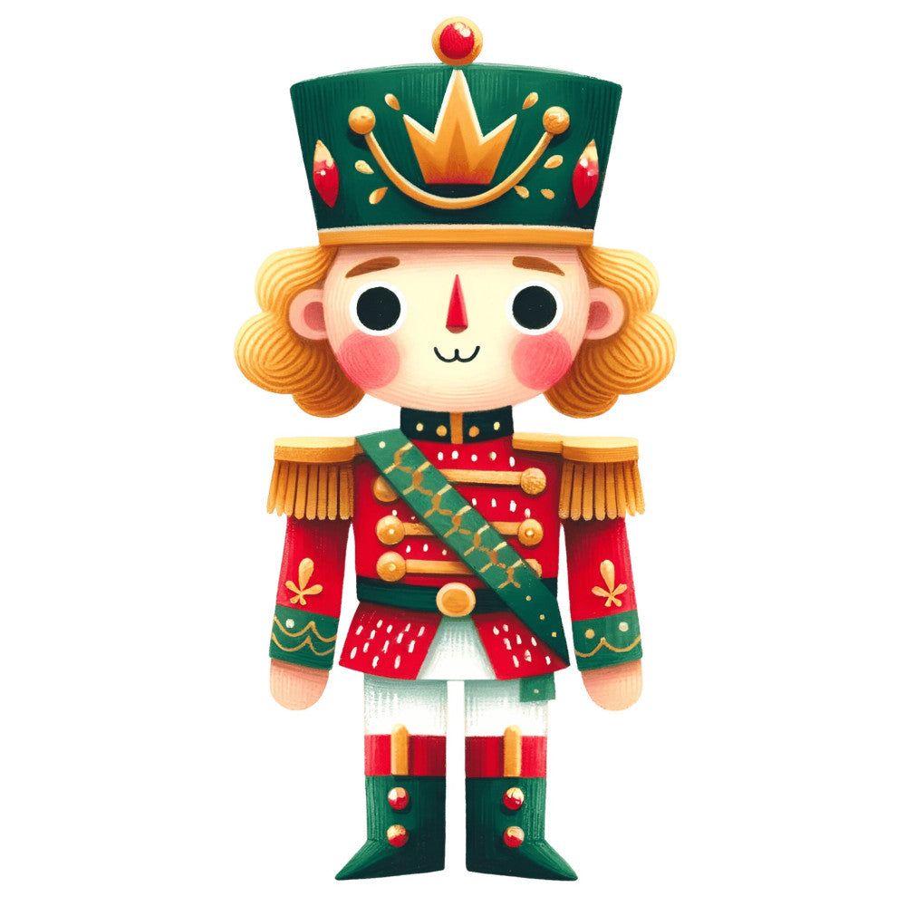 Nutcracker Ballet Fabric Panel 75