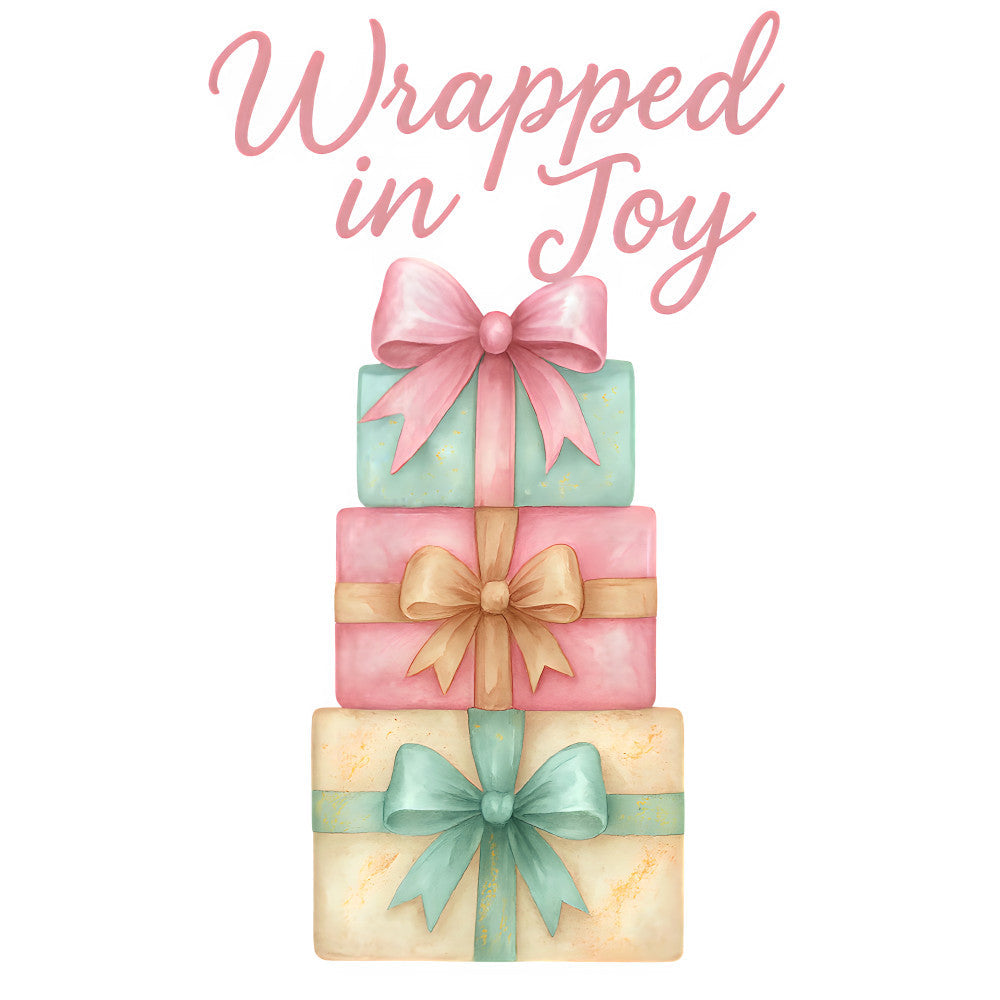 A Pink Christmas Fabric Panel 10