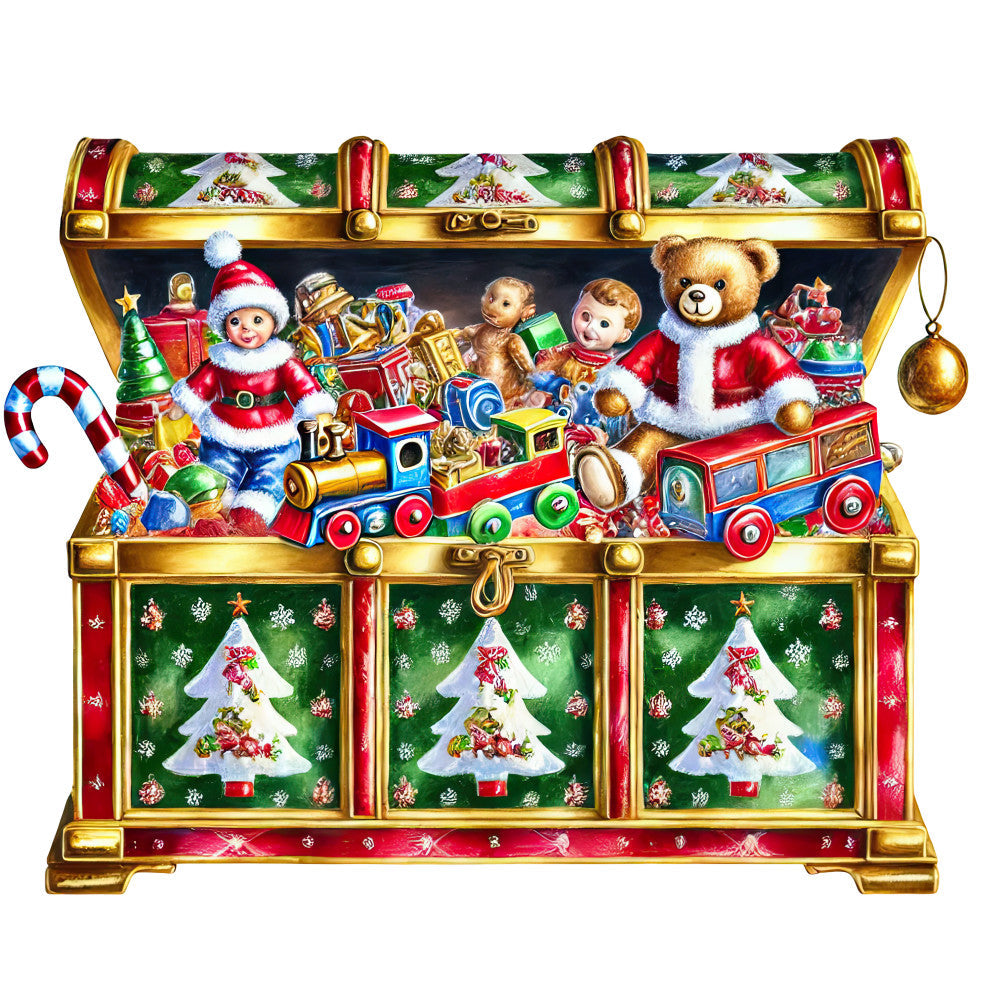 Christmas Toys Fabric Panel 18