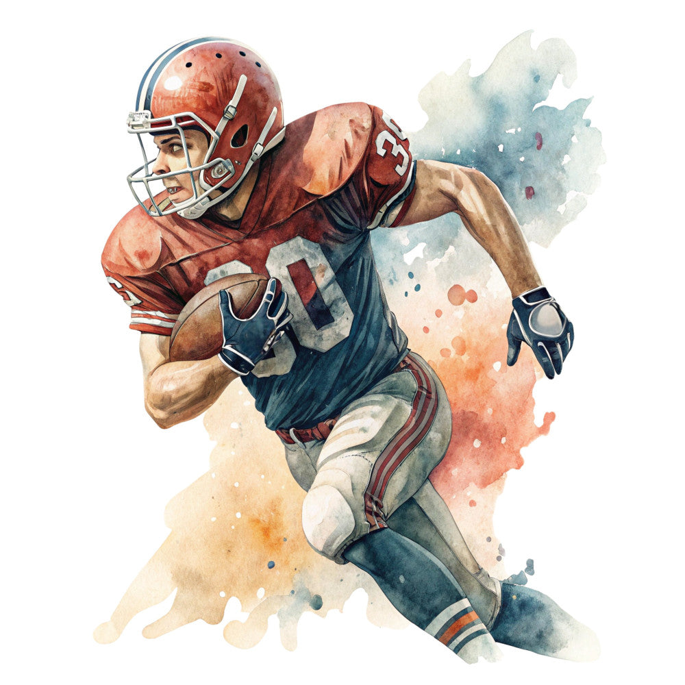 Football Player Fabric Panel 8