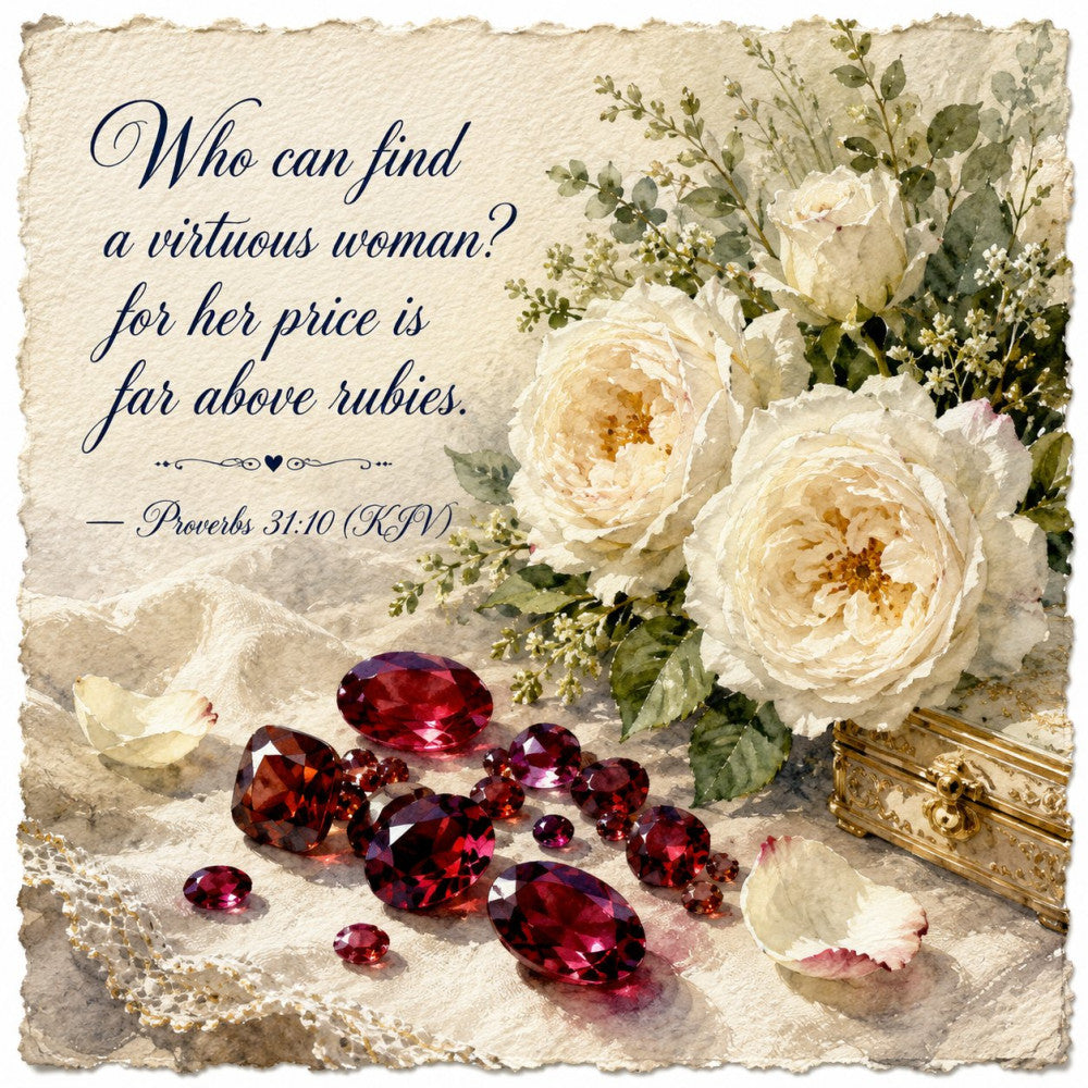 Inspirational Hebrew Verses Fabric Panel 5