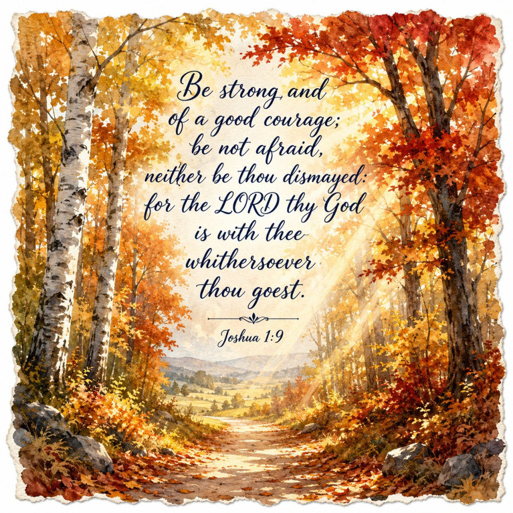 Inspirational Verses Fabric Panel 18