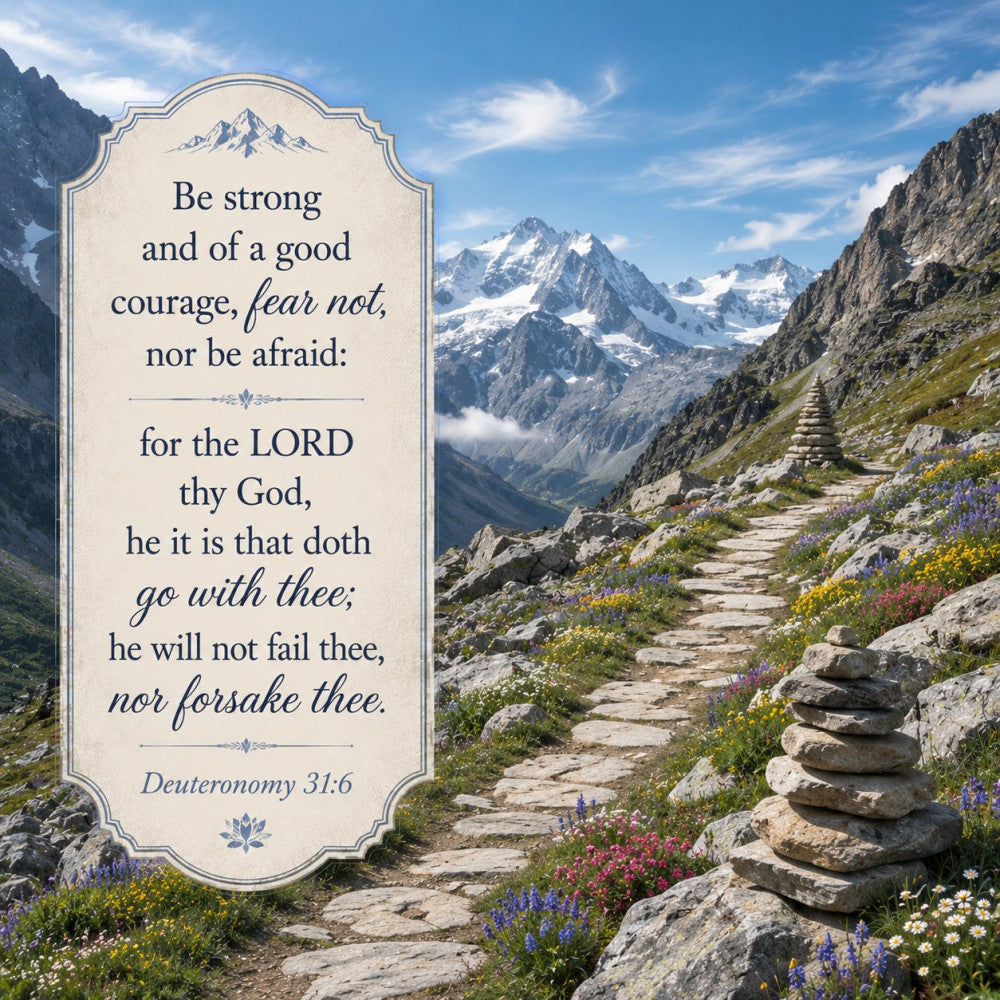 Inspirational Verses Fabric Panel 81