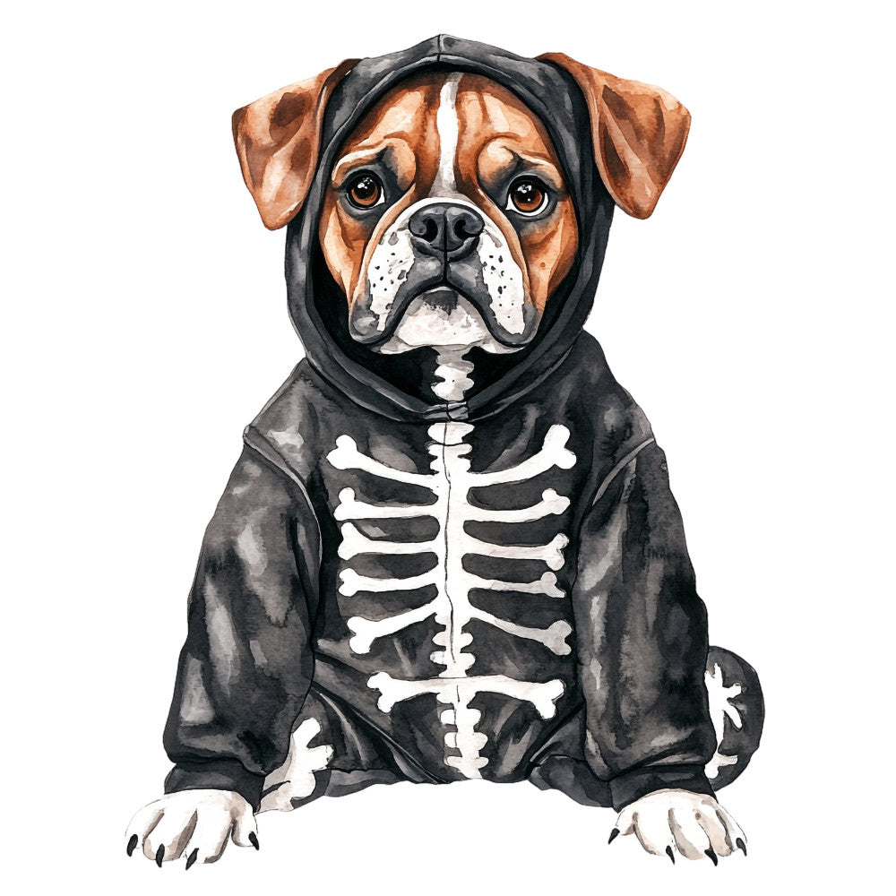 Halloween Dogs Fabric Panel 16