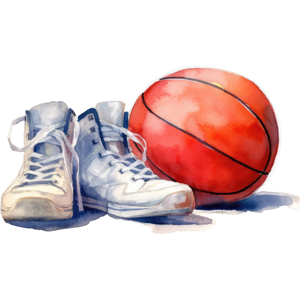 Basketball Game Fabric Panel 12