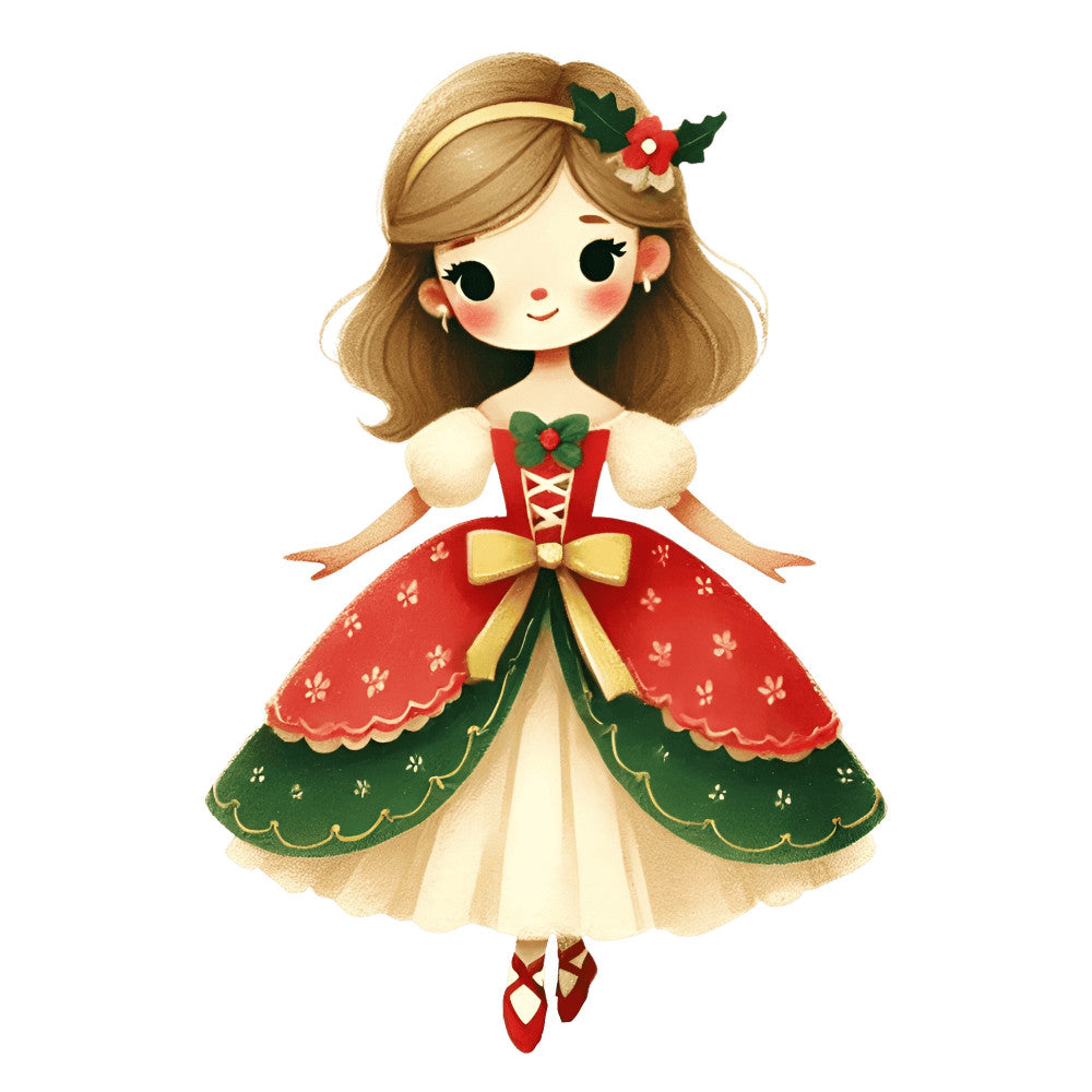 Nutcracker Ballet Fabric Panel 118