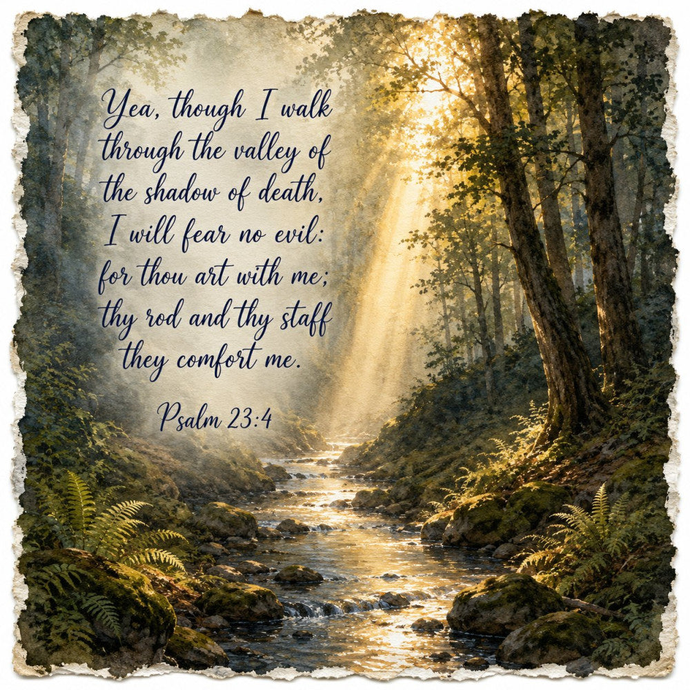 Inspirational Verses Fabric Panel 91