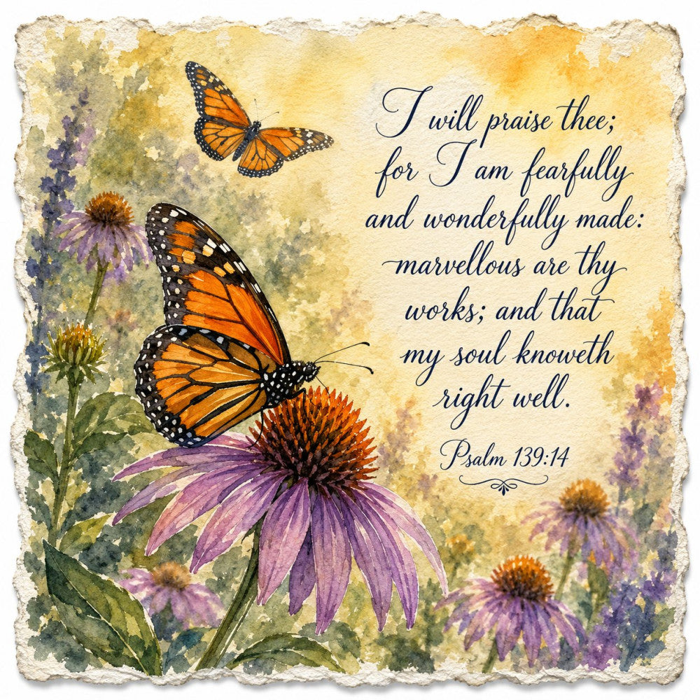 Inspirational Verses Fabric Panel 79