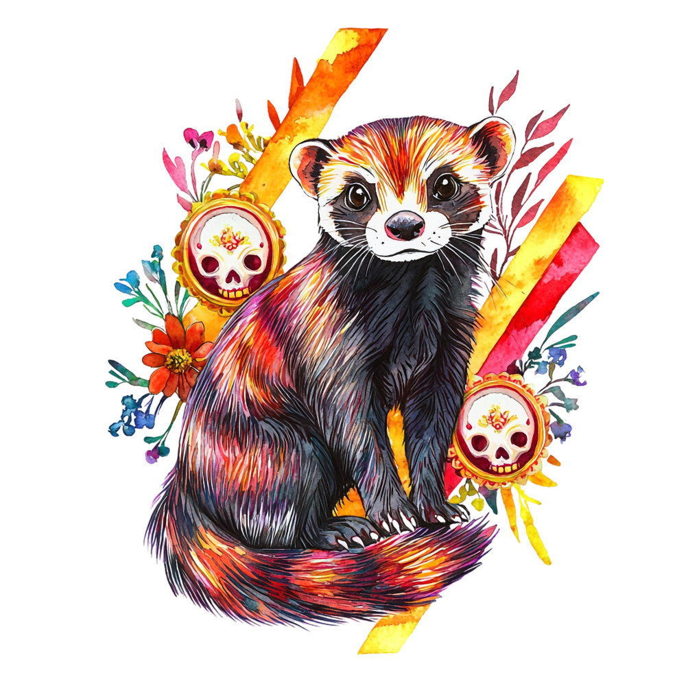 Pets de Los Muertos Fabric Panel 2