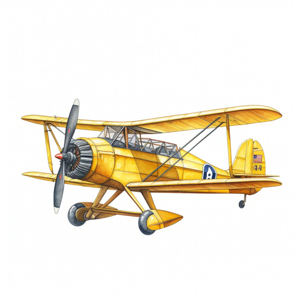 Wright Biplane Fabric Panel 24