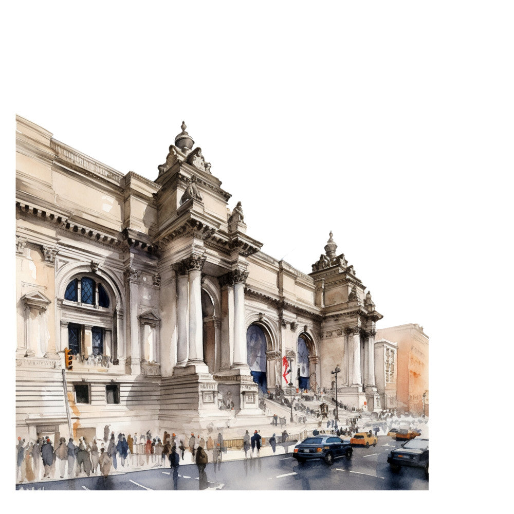 New York Landmarks Fabric Panel 12