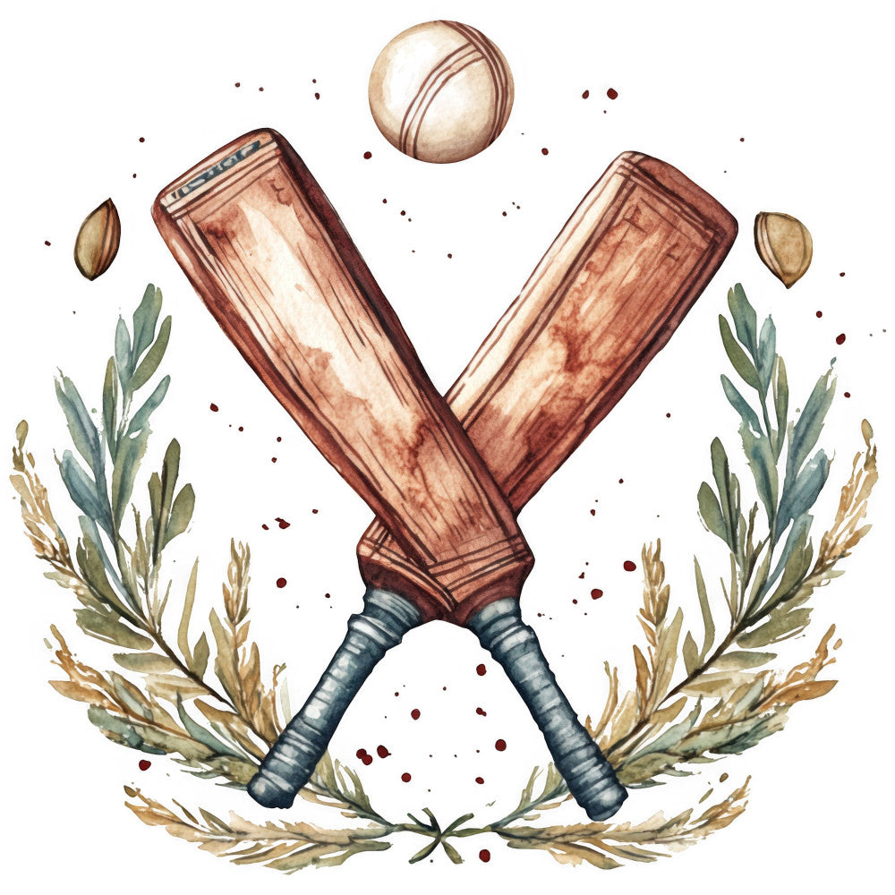 Cricket Game Fabric Panel 14