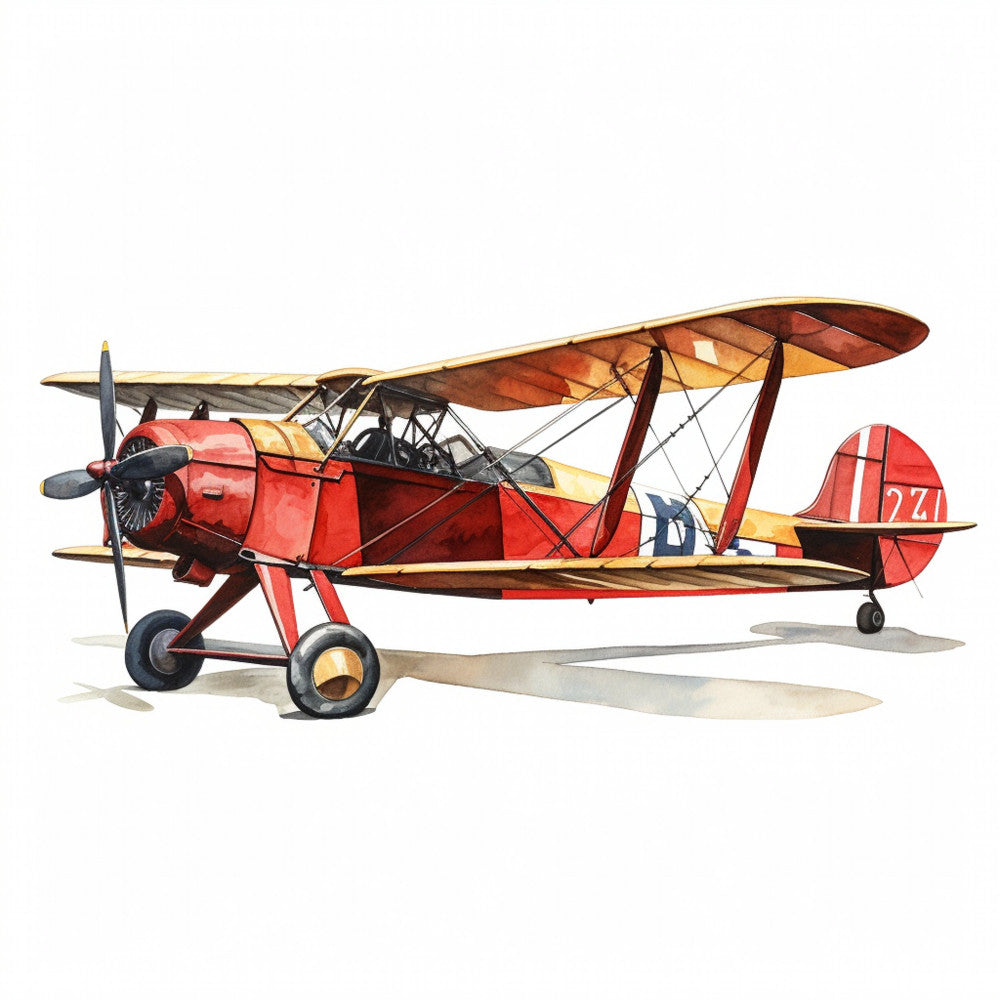 Wright Biplane Fabric Panel 5