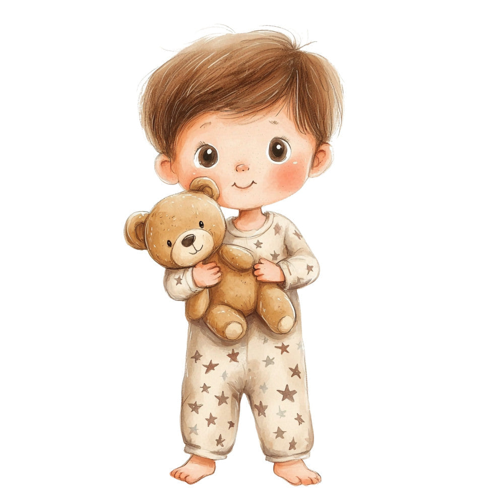 Just Boys Fabric Panel 19