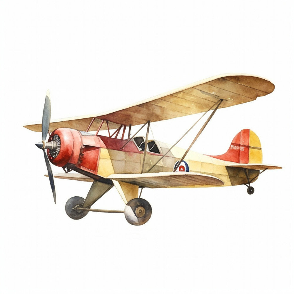 Wright Biplane Fabric Panel 27