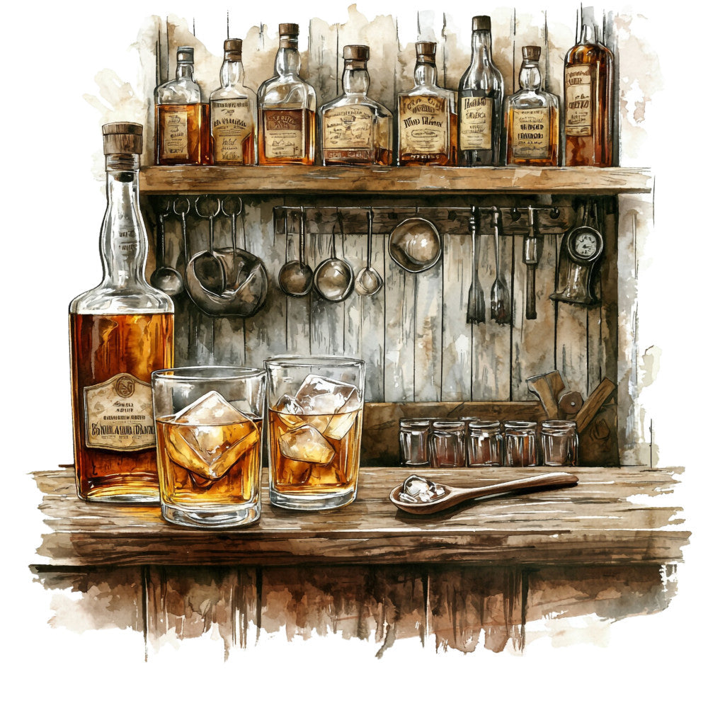 Bourbon Trail Fabric Panel 35