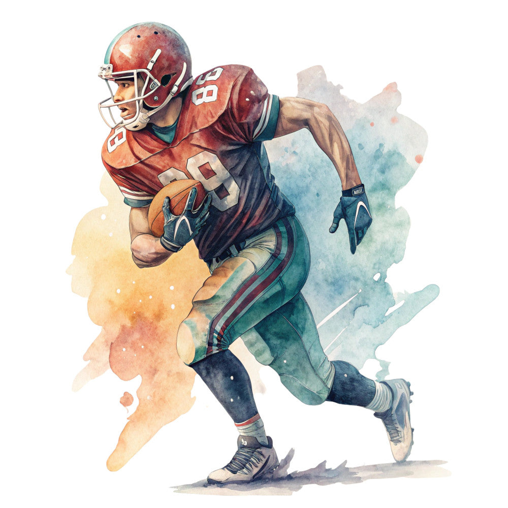 Football Player Fabric Panel 4