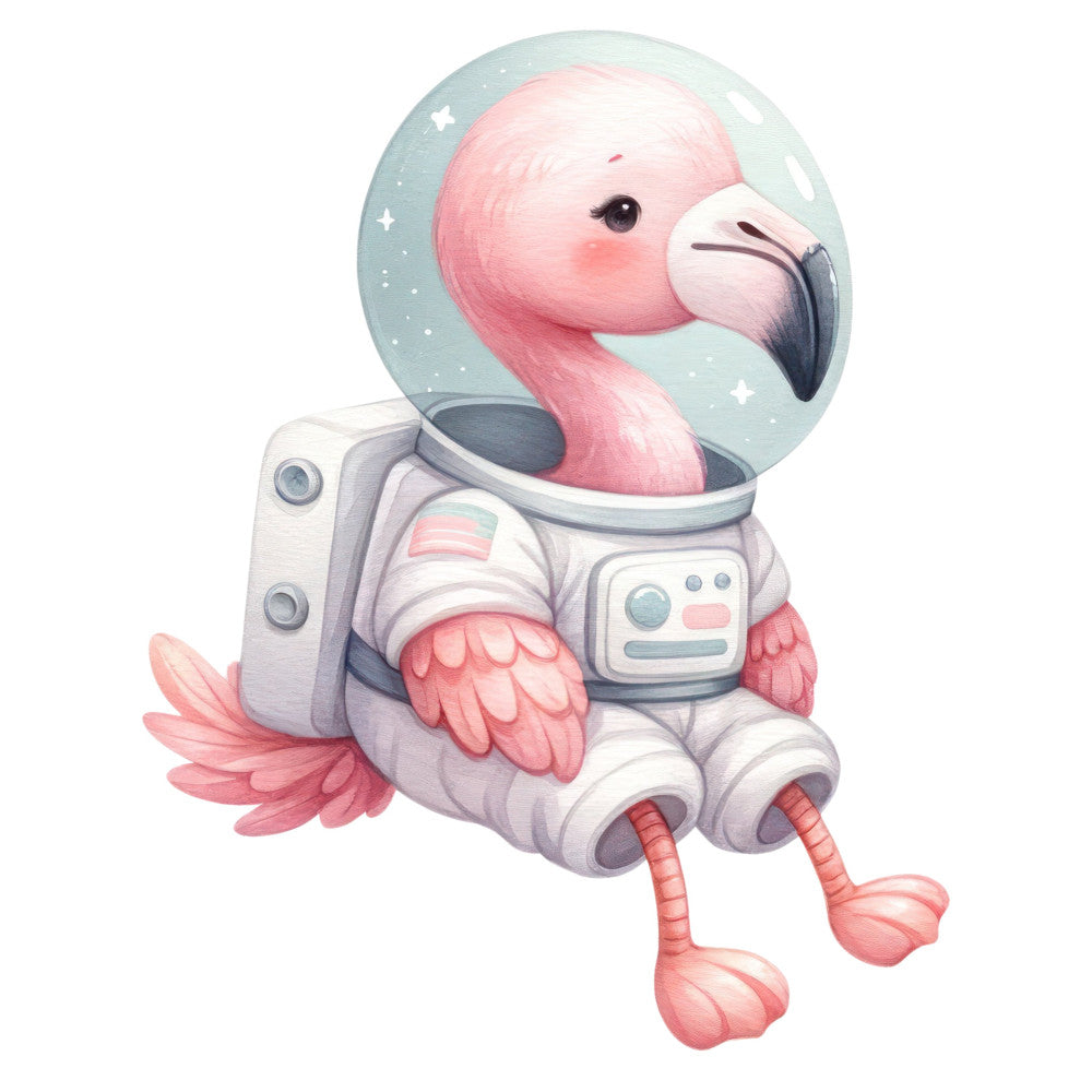Astronaut Animal Space Fabric Panel 7