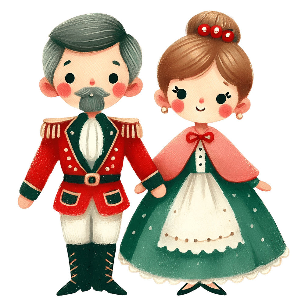 Nutcracker Ballet Fabric Panel 84