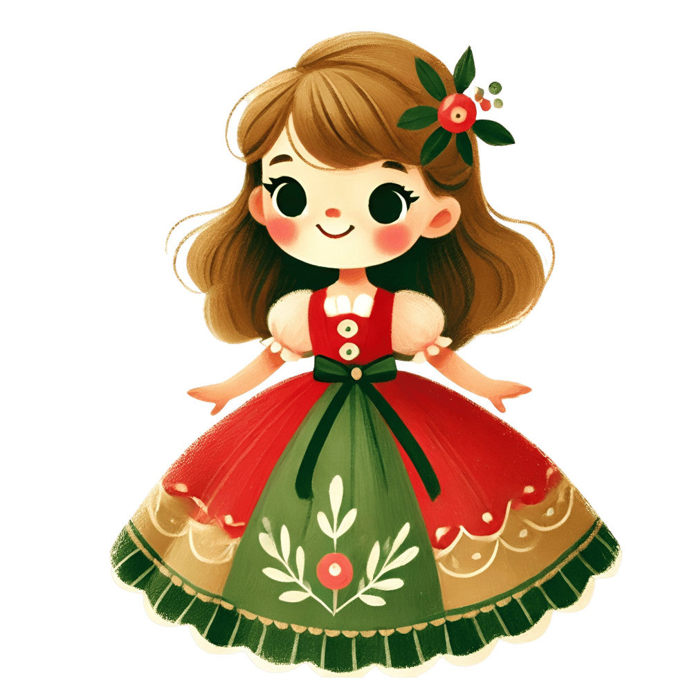 Nutcracker Ballet Fabric Panel 114