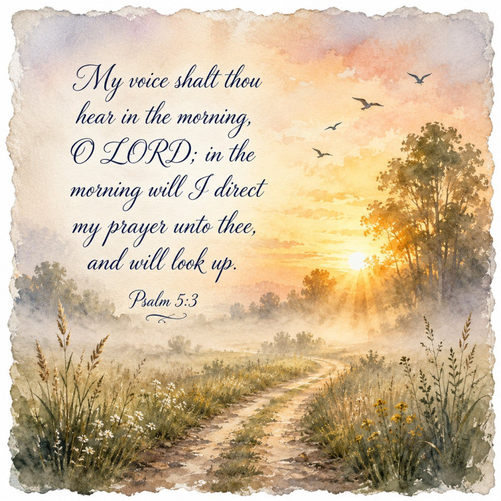 Inspirational Verses Fabric Panel 58