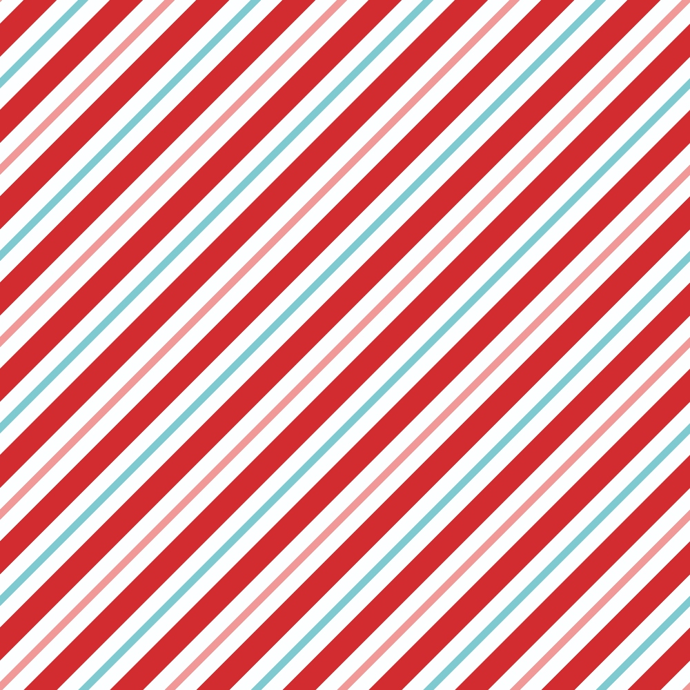 Daily Deal: Christmas Treats Candy Pattern 12 Quilting Cotton Fabric - 45" x 0.5 Yards"