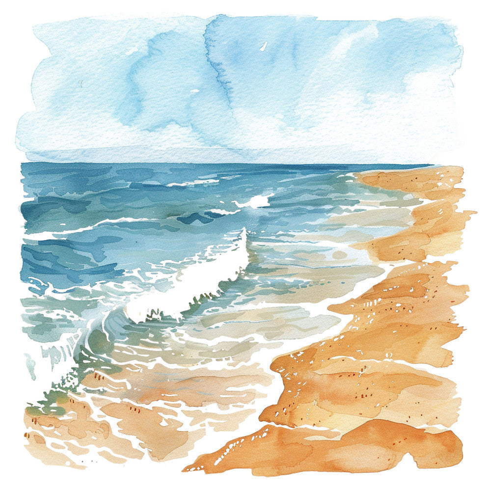 Beach Volleyball Fabric Panel 35