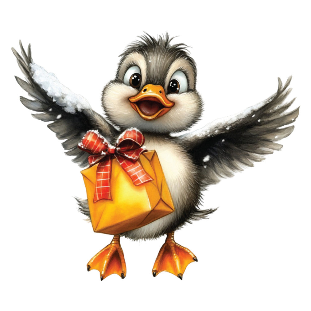 Whimsical Duck Fabric Panel 32