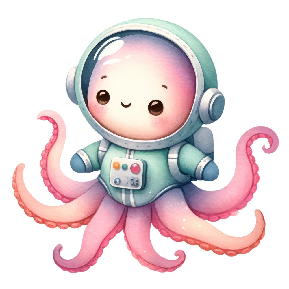 Astronaut Animal Space Fabric Panel 31