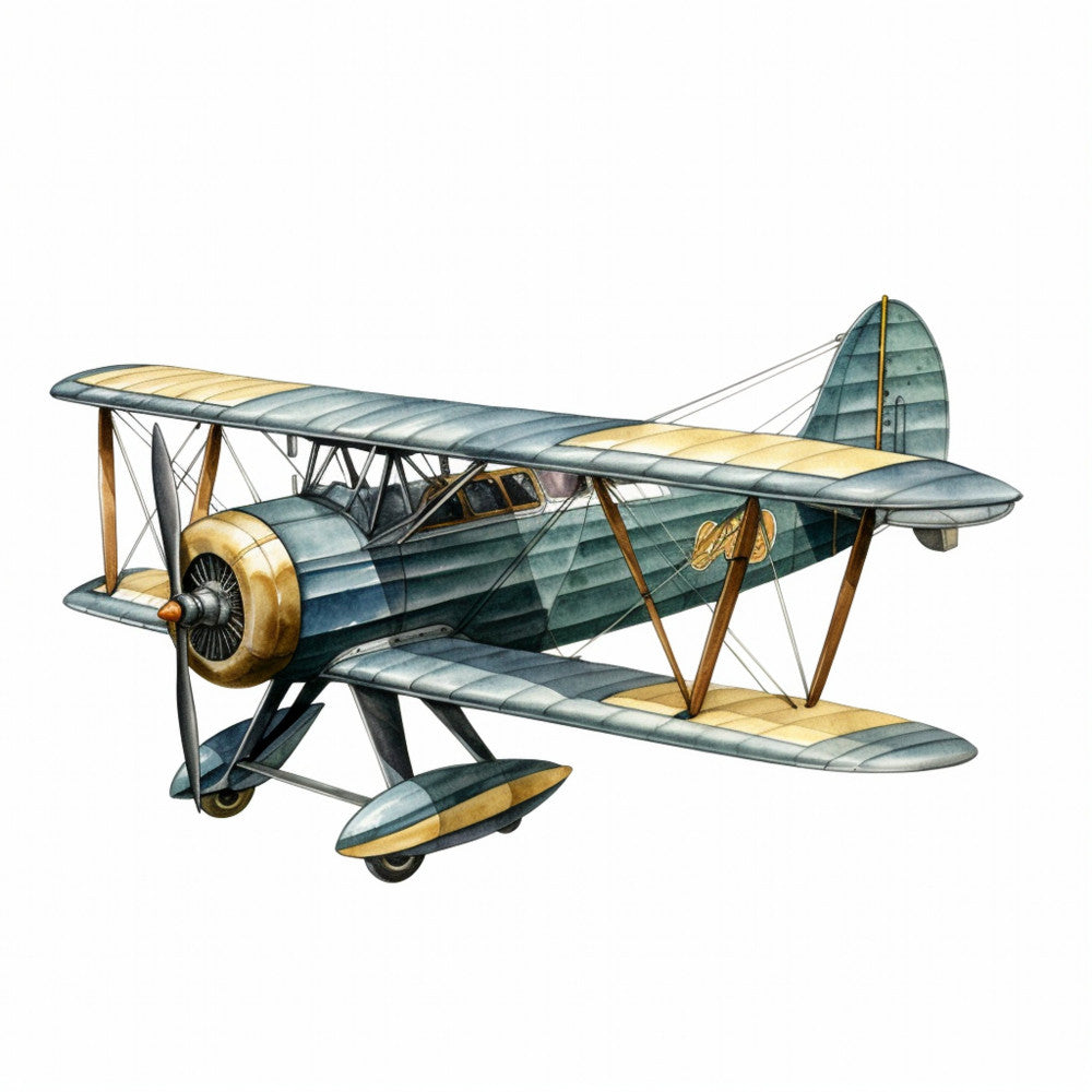 Wright Biplane Fabric Panel 9