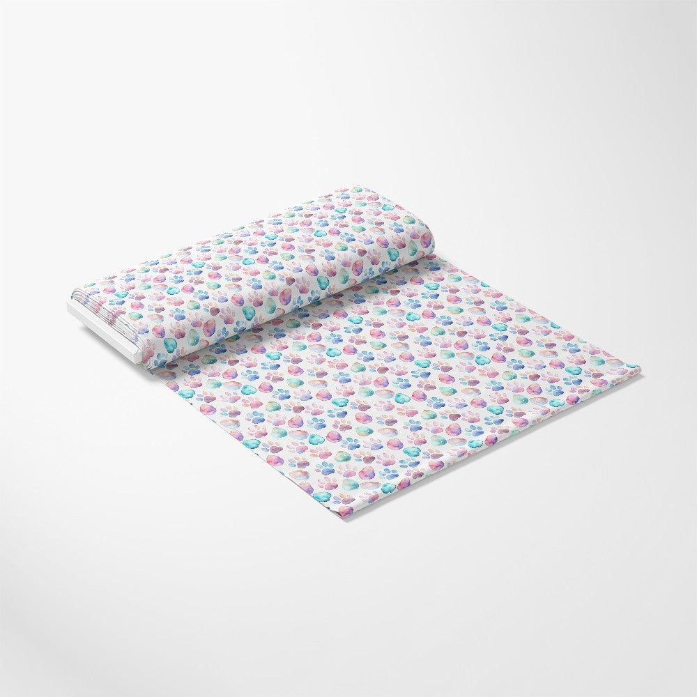 Dog Paws Pattern 18 Quilting Cotton Fabric