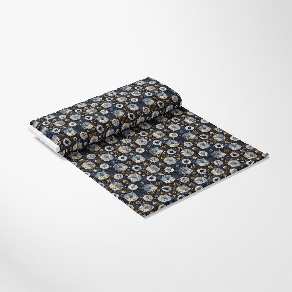 Baroque Celestial Pattern 8 Quilting Cotton Fabric