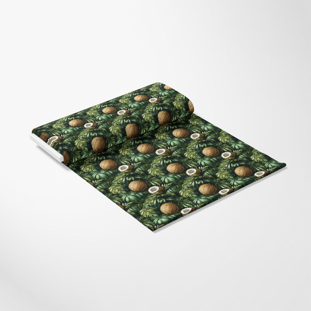 Coconut Jungle Leaves Pattern 14 Quilting Cotton Fabric