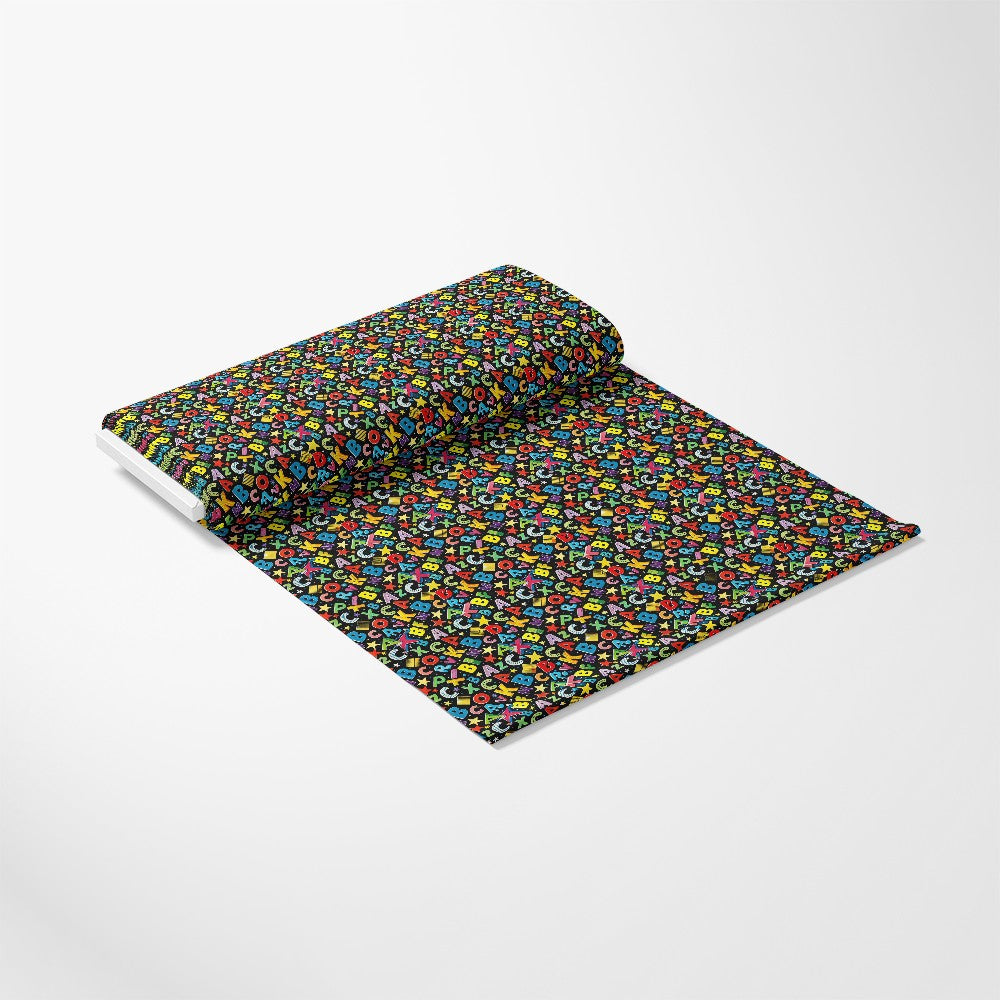 Back to School Pattern 15 Quilting Cotton Fabric
