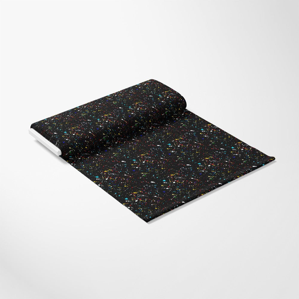 Glitter Paint Splatter Pattern 13 Quilting Cotton Fabric