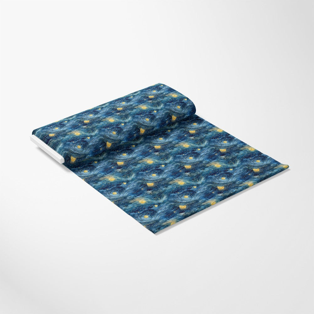 Starry Night Pattern 18 Quilting Cotton Fabric