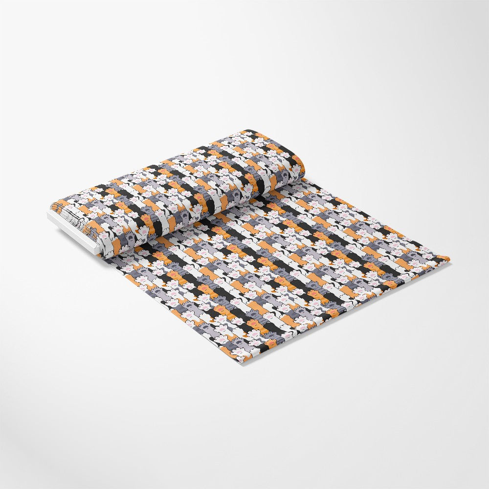 Cat Paws Pattern 1 Quilting Cotton Fabric