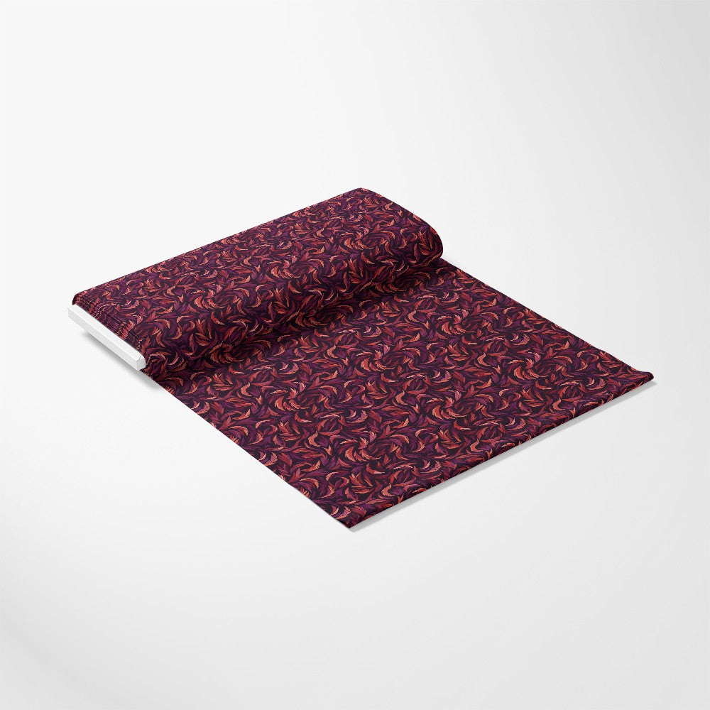 Burgundy Abstract Pattern 15 Quilting Cotton Fabric