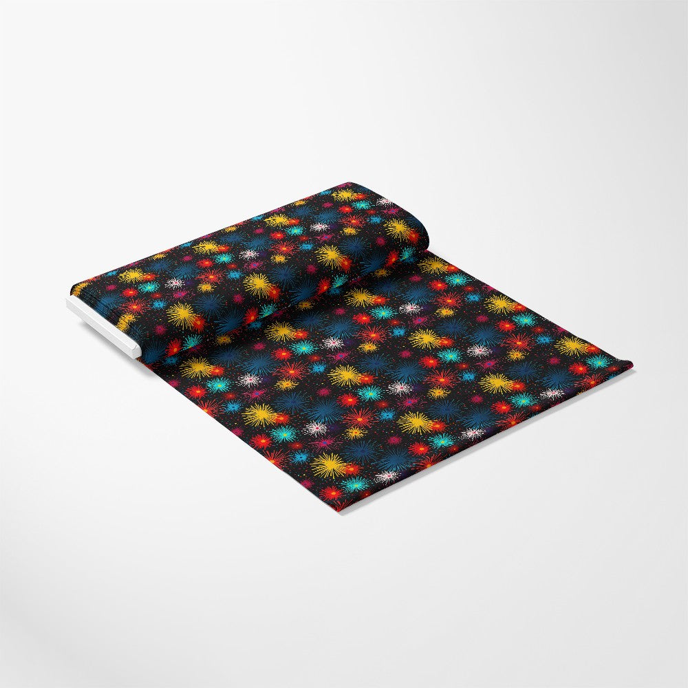 Colorful Fireworks Pattern 9 Quilting Cotton Fabric
