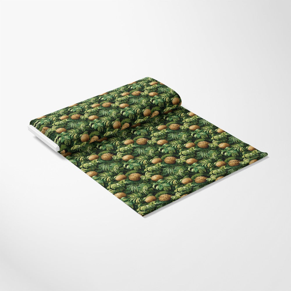 Coconut Jungle Leaves Pattern 2 Quilting Cotton Fabric