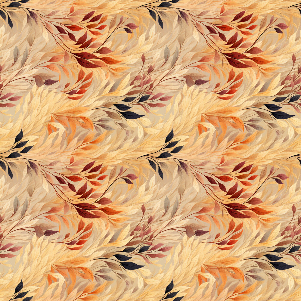 Rustic Fall Leaves Fat Quarter Bundle