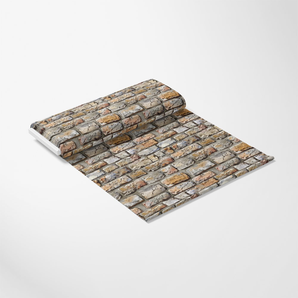 - Brick Walls Pattern 28 Quilting Cotton Fabric
- Quilting cotton fabric
- Brick texture design
- Brown, tan, gray colors
- Rustic, stone, masonry look
- Sew, craft, DIY material
- Yardage fabric roll
- Natural tones fabric
- Durable quilting material