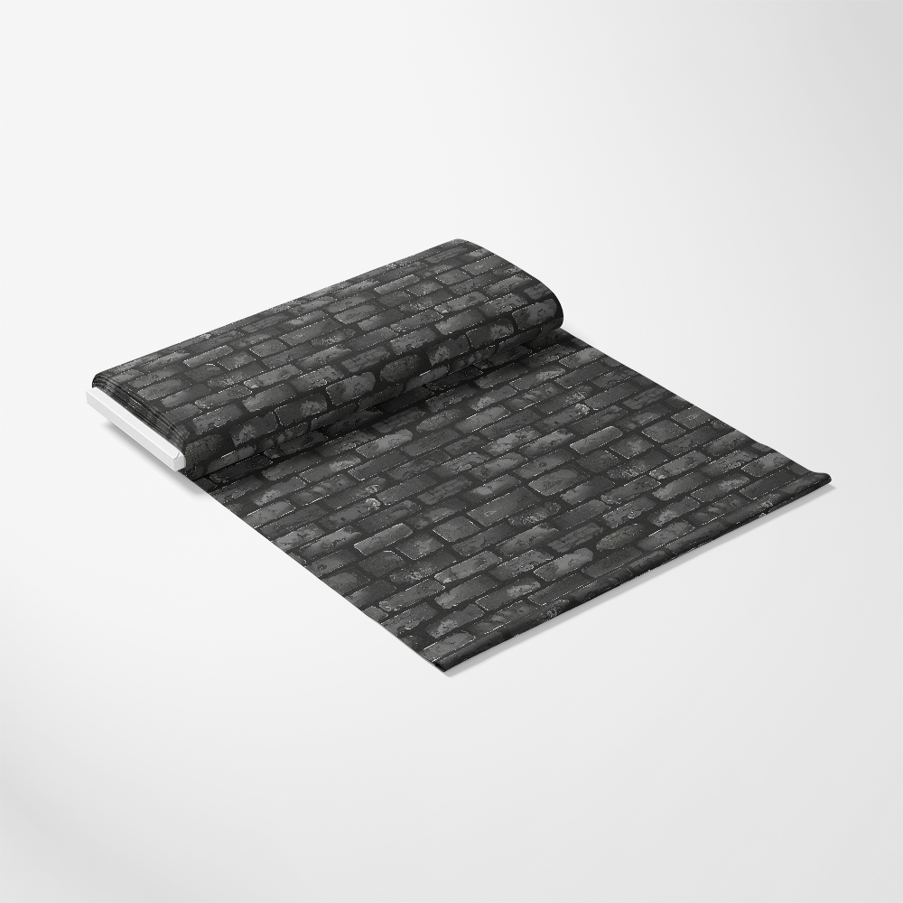 - Brick Walls Pattern 18 Quilting Cotton Fabric
- dark gray tones
- brick design
- textured appearance
- quilting cotton material
- sewing fabric
- home decor textile
- yardage fabric roll
- construction motif
- sturdy fabric textile
- craft and quilting use