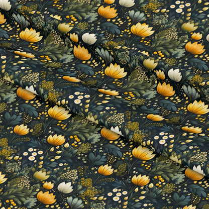 Botanical Garden Pattern 4 Quilting Cotton Fabric