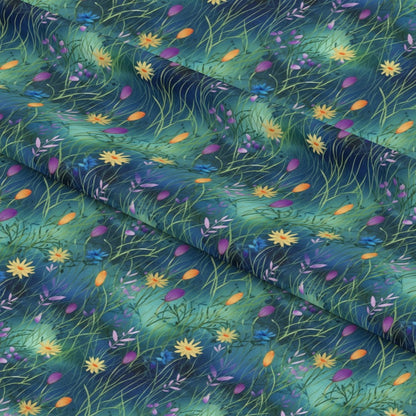 Twilight Meadows Pattern 9 Quilting Cotton Fabric
