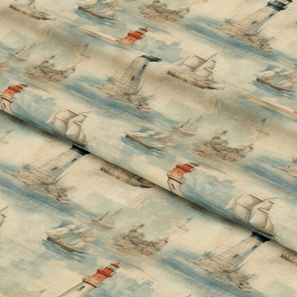 Nautical Adventures Pattern 4 Quilting Cotton Fabric
